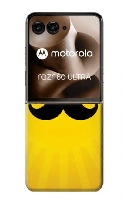 S1145 Yellow Mustache Sun Case For Motorola Razr 60 Ultra, Razr Ultra 2025