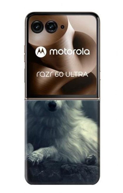 S1516 White Wolf Case For Motorola Razr 60 Ultra, Razr Ultra 2025