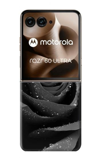 S1598 Black Rose Case For Motorola Razr 60 Ultra, Razr Ultra 2025