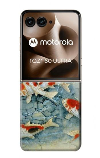 S1654 Koi Carp Fish Art Painting Case For Motorola Razr 60 Ultra, Razr Ultra 2025