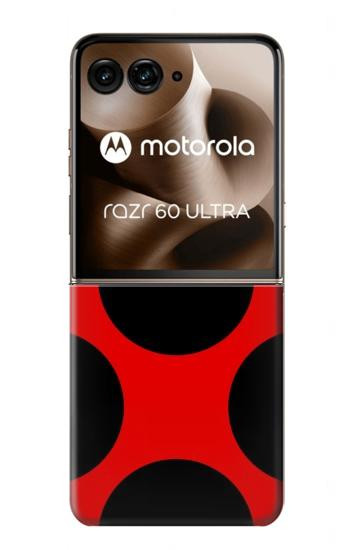 S1829 Ladybugs Dot Pattern Case For Motorola Razr 70 Ultra, 60 Ultra, 50 Ultra, Ultra 2026, Ultra 2025
