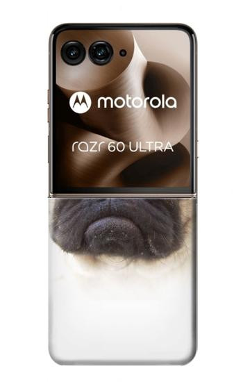 S1852 Pug Dog Case For Motorola Razr 70 Ultra, 60 Ultra, 50 Ultra, Ultra 2026, Ultra 2025