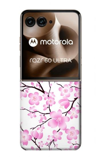 S1972 Sakura Cherry Blossoms Case For Motorola Razr 60 Ultra, Razr Ultra 2025