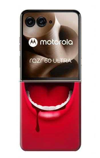 S2103 Vampire Mouth Case For Motorola Razr 70 Ultra, 60 Ultra, 50 Ultra, Ultra 2026, Ultra 2025