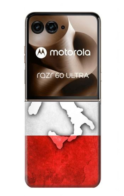 S2338 Italy Flag Case For Motorola Razr 60 Ultra, Razr Ultra 2025