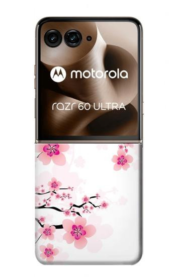 S2359 Plum Blossom Case For Motorola Razr 70 Ultra, 60 Ultra, 50 Ultra, Ultra 2026, Ultra 2025