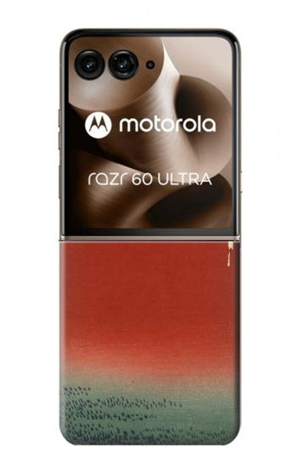 S2390 Katsushika Hokusai Red Fuji Case For Motorola Razr 60 Ultra, Razr Ultra 2025