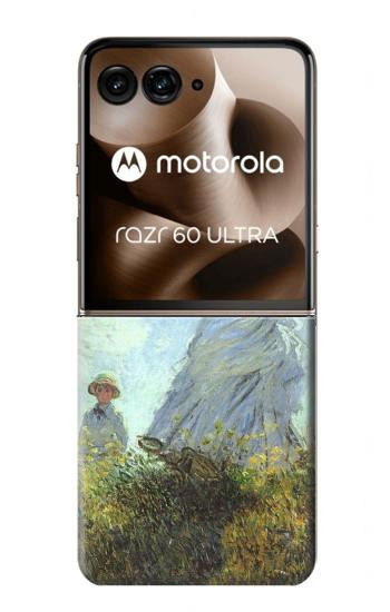 S2415 Claude Monet Woman with a Parasol Case For Motorola Razr 70 Ultra, 60 Ultra, 50 Ultra, Ultra 2026, Ultra 2025