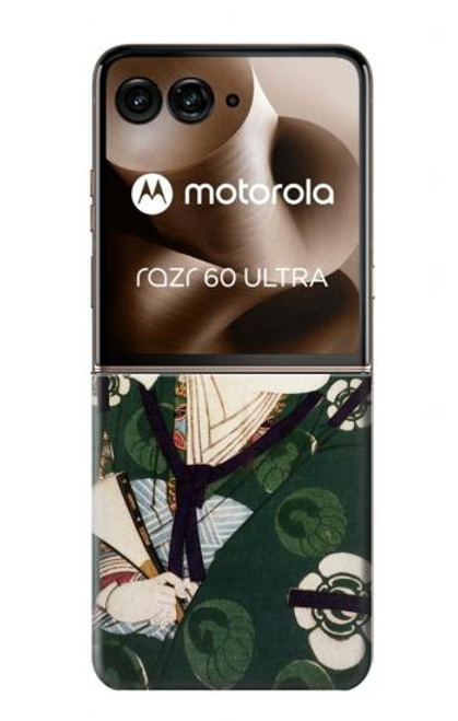 S2498 Japan Art Toyohara Kunichika Case For Motorola Razr 60 Ultra, Razr Ultra 2025
