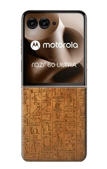 S2805 Egyptian Hierogylphics Papyrus of Ani Case For Motorola Razr 70 Ultra, 60 Ultra, 50 Ultra, Ultra 2026, Ultra 2025