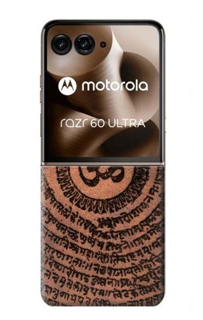 S2874 Om Symbol Tattoo Case For Motorola Razr 60 Ultra, Razr Ultra 2025