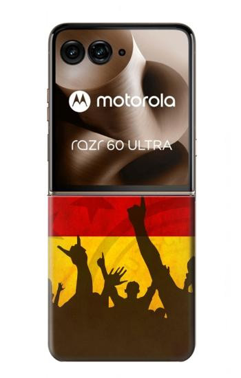 S2966 Germany Football Soccer Case For Motorola Razr 70 Ultra, 60 Ultra, 50 Ultra, Ultra 2026, Ultra 2025