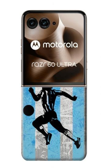 S2977 Argentina Football Soccer Case For Motorola Razr 70 Ultra, 60 Ultra, 50 Ultra, Ultra 2026, Ultra 2025