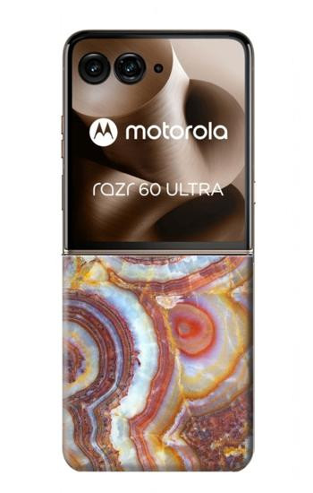 S3034 Colored Marble Texture Printed Case For Motorola Razr 70 Ultra, 60 Ultra, 50 Ultra, Ultra 2026, Ultra 2025