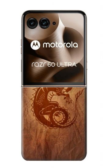 S3086 Red Dragon Tattoo Case For Motorola Razr 70 Ultra, 60 Ultra, 50 Ultra, Ultra 2026, Ultra 2025