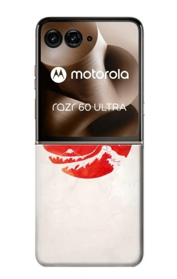 S3237 Waves Japan Flag Case For Motorola Razr 70 Ultra, 60 Ultra, 50 Ultra, Ultra 2026, Ultra 2025