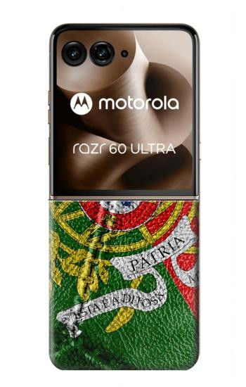 S3300 Portugal Flag Vintage Football Graphic Case For Motorola Razr 70 Ultra, 60 Ultra, 50 Ultra, Ultra 2026, Ultra 2025
