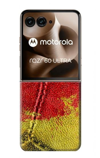 S3303 Germany Flag Vintage Football Graphic Case For Motorola Razr 70 Ultra, 60 Ultra, 50 Ultra, Ultra 2026, Ultra 2025
