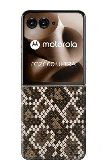 S3389 Seamless Snake Skin Pattern Graphic Case For Motorola Razr 70 Ultra, 60 Ultra, 50 Ultra, Ultra 2026, Ultra 2025