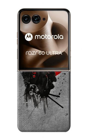 S3517 Japan Flag Samurai Case For Motorola Razr 70 Ultra, 60 Ultra, 50 Ultra, Ultra 2026, Ultra 2025