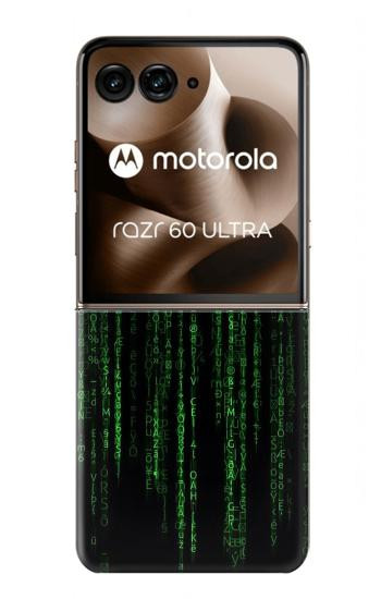 S3668 Binary Code Case For Motorola Razr 70 Ultra, 60 Ultra, 50 Ultra, Ultra 2026, Ultra 2025