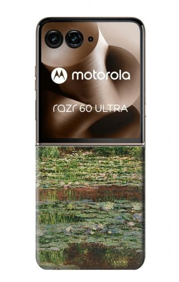 S3674 Claude Monet Footbridge and Water Lily Pool Case For Motorola Razr 70 Ultra, 60 Ultra, 50 Ultra, Ultra 2026, Ultra 2025