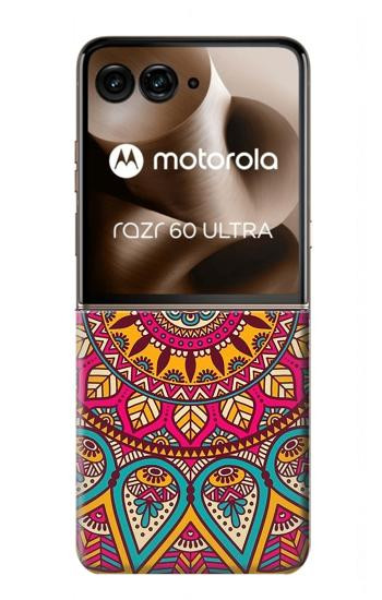 S3694 Hippie Art Pattern Case For Motorola Razr 70 Ultra, 60 Ultra, 50 Ultra, Ultra 2026, Ultra 2025
