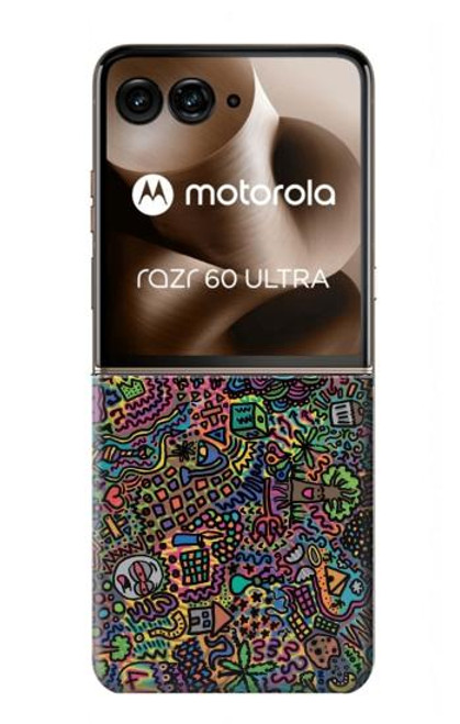 S3815 Psychedelic Art Case For Motorola Razr 60 Ultra, Razr Ultra 2025