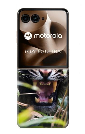 S3838 Barking Bengal Tiger Case For Motorola Razr 70 Ultra, 60 Ultra, 50 Ultra, Ultra 2026, Ultra 2025