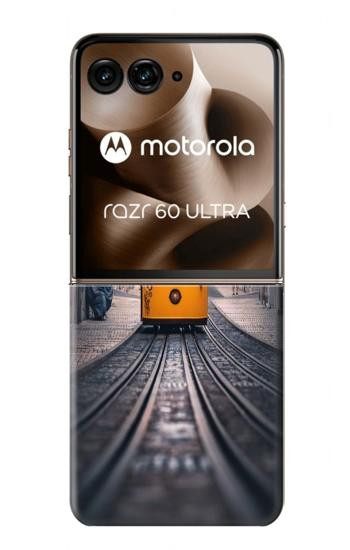 S3867 Trams in Lisbon Case For Motorola Razr 70 Ultra, 60 Ultra, 50 Ultra, Ultra 2026, Ultra 2025