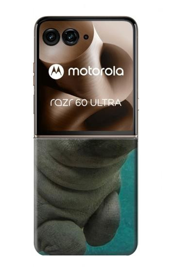 S3871 Cute Baby Hippo Hippopotamus Case For Motorola Razr 70 Ultra, 60 Ultra, 50 Ultra, Ultra 2026, Ultra 2025