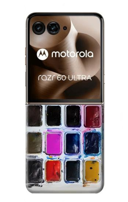 S3956 Watercolor Palette Box Graphic Case For Motorola Razr 60 Ultra, Razr Ultra 2025