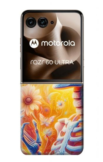 S3976 Colorful Skeleton Case For Motorola Razr 70 Ultra, 60 Ultra, 50 Ultra, Ultra 2026, Ultra 2025
