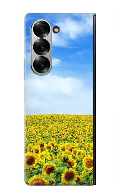 S0232 Sunflower Case For Samsung Galaxy Z Fold 7