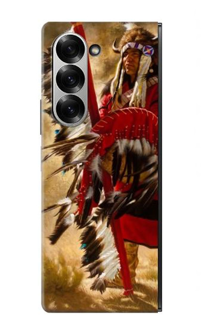 S0817 Red Indian Case For Samsung Galaxy Z Fold 7
