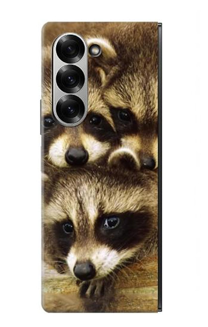 S0977 Baby Raccoons Case For Samsung Galaxy Z Fold 7