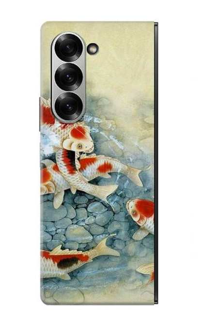 S1654 Koi Carp Fish Art Painting Case For Samsung Galaxy Z Fold 7