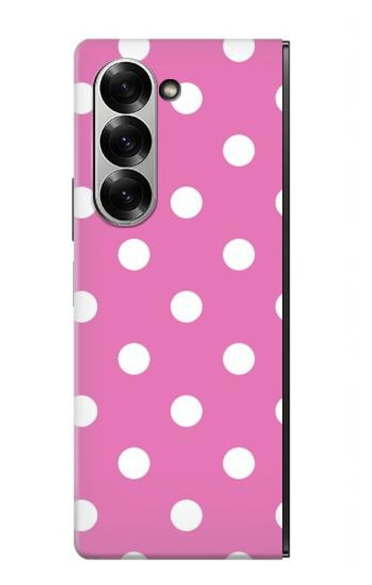 S2358 Pink Polka Dots Case For Samsung Galaxy Z Fold 7