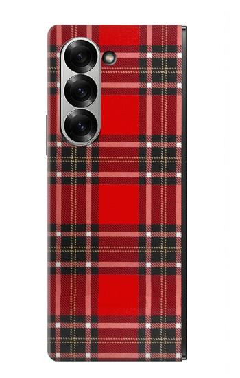 S2374 Tartan Red Pattern Case For Samsung Galaxy Z Fold 7