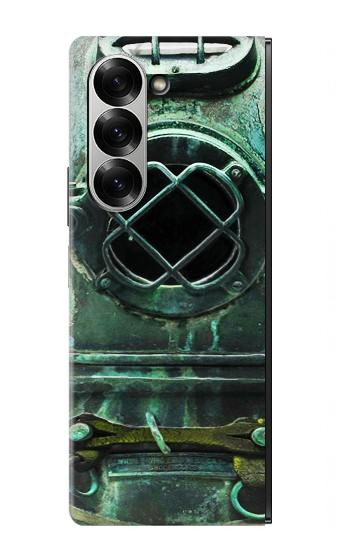 S2632 Antique Vintage Deep Sea Diver Helmet Case For Samsung Galaxy Z Fold 7