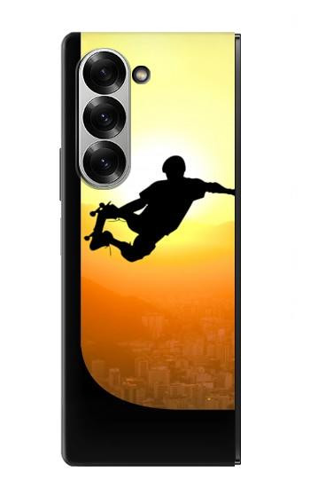S2676 Extreme Skateboard Sunset Case For Samsung Galaxy Z Fold 7