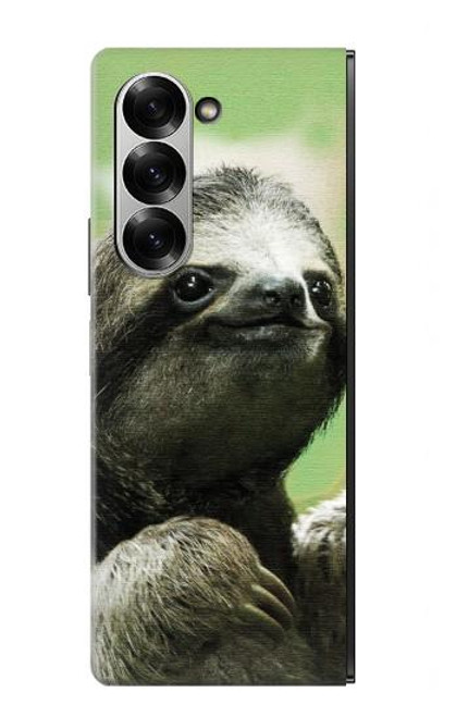 S2708 Smiling Sloth Case For Samsung Galaxy Z Fold 7