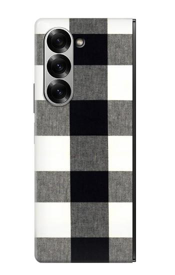 S2842 Black and White Buffalo Check Pattern Case For Samsung Galaxy Z Fold 7