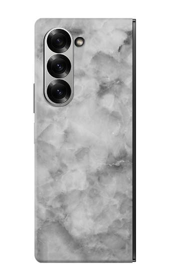 S2845 Gray Marble Texture Case For Samsung Galaxy Z Fold 7