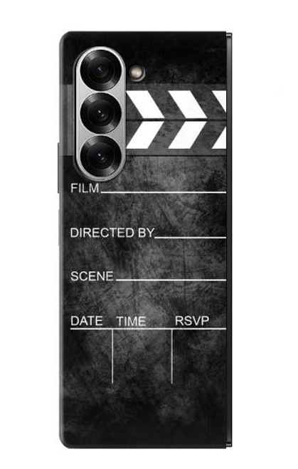 S2919 Vintage Director Clapboard Case For Samsung Galaxy Z Fold 7