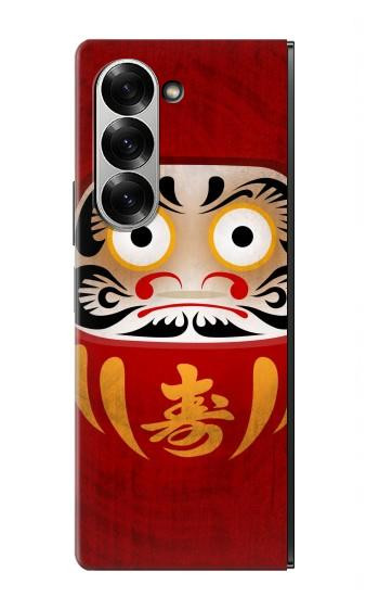 S3023 Japan Good Luck Daruma Doll Case For Samsung Galaxy Z Fold 7