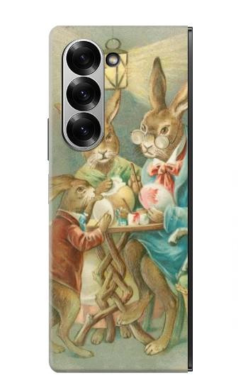 S3164 Easter Rabbit Family Case For Samsung Galaxy Z Fold 7