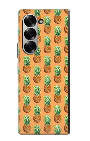 S3258 Pineapple Pattern Case For Samsung Galaxy Z Fold 7