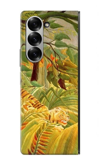 S3344 Henri Rousseau Tiger in a Tropical Storm Case For Samsung Galaxy Z Fold 7