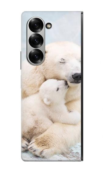S3373 Polar Bear Hug Family Case For Samsung Galaxy Z Fold 7